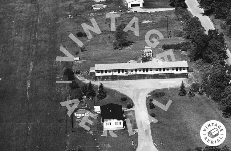Lexington Motel - 1972 Aerial (newer photo)